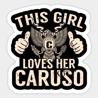 CARUSO Sticker